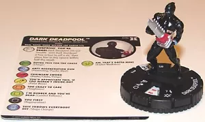 Dark Deadpool 016 Deadpool y X-Force Marvel HeroClix - Imagen 1 de 1