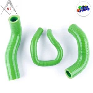 For 2006 2007 2008 Kawasaki Ninja EX 650 650R EX650 EX650R Silicone Hose Green - Picture 1 of 6