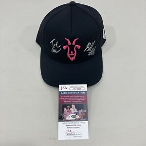 Bubba Watson & Talor Gooch Signed RangeGoats Hat Liv Autographed Auto JSA COA