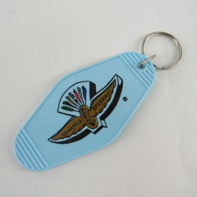 Indianapolis Motor Speedway Motel Retro Keychain - Image 1 of 4