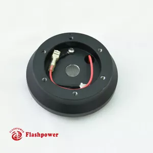 Steering Wheel Short Hub Adapter Billet Black for Honda Civic CRX Acura Integra - Picture 1 of 4