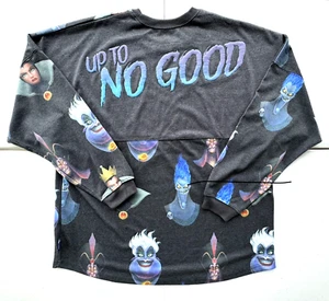 DISNEY PARKS VILLAINS "UP TO NO GOOD" FADED BLACK XXL 2XL ADULT SPIRIT JERSEY - Picture 1 of 5