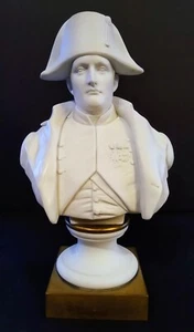 SEVRES BISQUE PORCELAIN BUST OF NAPOLEON BONAPARTE 19th century France Excellent - Picture 1 of 7