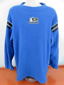 Disney Store Men's Blue Fleece Pullover Long Sleeve "Grumpy" Sweatshirt Medium - Picture 1 of 8