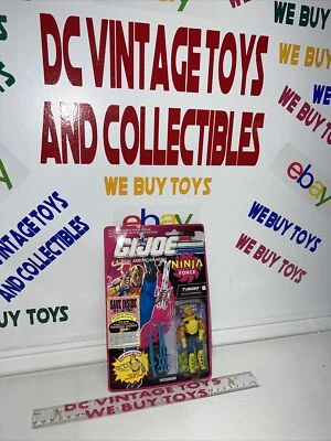 Figura GI Joe Ninja Force 1991 T'jbang 3,75" sin usar, en caja, de colección ARAH Hasbro 🔥 Foto 1 de 4