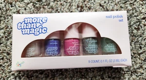 More than Magic Nail polish set 5 colors .01 Fl oz 3ml each - Picture 1 of 5