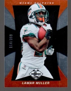Lamar Miller #/D SP 2013 Panini Limited #55 Numbered 114/399 Dolphins L@@K ! - Picture 1 of 2