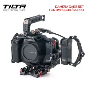 Tilta BMPCC 6K PRO Tactical Camera Cage Aluminum-Alloy For Blackmagic 4K/6K Pro - Picture 1 of 12