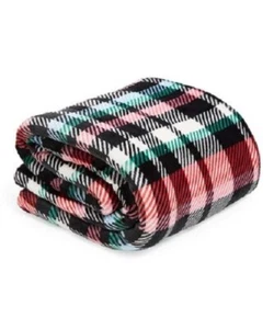 Vera Bradley Nordic Stripe, Toucan Party, Plaid Fleece Polyester Throw Blankets - Picture 1 of 2