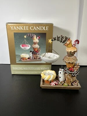 Yankee Vela Colgante Cera Tarta Derretir Popurrí Calentador Navidad Panadero Cupcake Foto 1 de 4