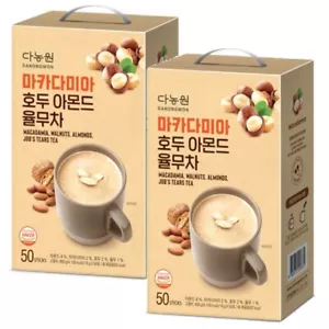 DANONGWON Macadamia, Nueces, Almendras, Té Job's Tears/18gx 50 Palitos x 2 Cajas (100p) - Imagen 1 de 11