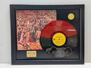 Rolling Stones Framed  limited edition vinyl LP Record Display - Picture 1 of 6