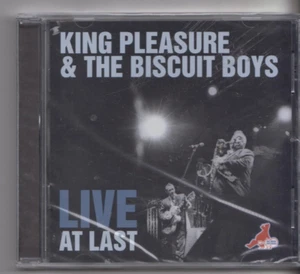 KING PLEASURE & THE BISCUIT BOYS LIVE AT LAST (NEW & SEALED) - Picture 1 of 1