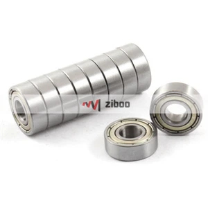 10 Stück 6 mm x 15 mm x 5 mm 696ZZ radial geschirmtes Rillenkugellager - Bild 1 von 1