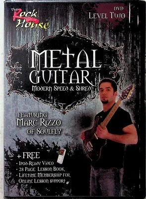 Metal Guitar-Modern Speed & Shred Vol. 2 (DVD -NEW) Learn/Marc Rizzo Of Soulfly  - Image 1 of 2