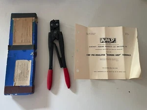 A-MP AMP Nr. 47386-8 Crimpzange Kabelschuhzange 0,25-1,6qmm - Bild 1 von 6