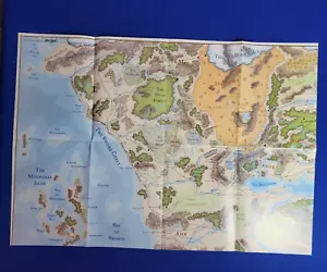Forgotten Realms Karte von Faerun (oben links) - Dungeons and Dragons - Bild 1 von 2