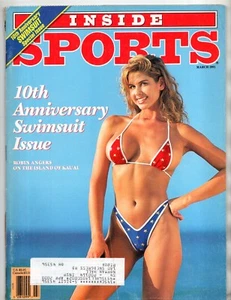 INSIDE SPORTS Magazine MARCH 1991 BATHING SUIT Swimsuit Issue 10th Anniversary - Picture 1 of 1