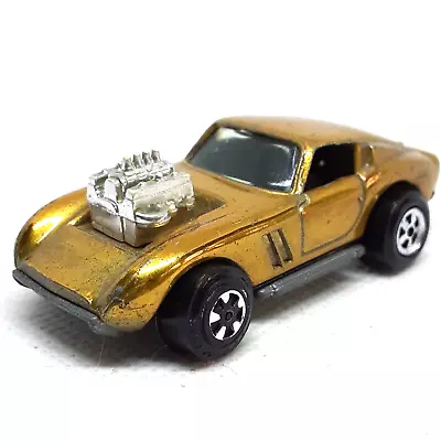 Johnny Lightning Topper Frantic Ferrari 1970 dorado hecho en Estados Unidos Foto 1 de 4