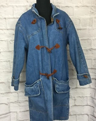 Plumero de abrigo vaquero forrado medio Forenza para mujer Foto 1 de 4