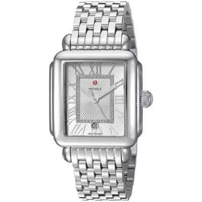 Michele Deco Madison Diamond Dial With Roman Numerals Lady's Watch MWW06T000141 - image 1 of 4