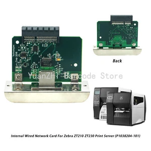 New For Zebra ZT210 ZT220 ZT230 Internal Ethernet Print Server Network Card USA - Picture 1 of 8