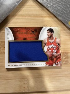 Brad Daugherty Immaculate Collection /75 Immaculate Standard Jersey Patch!