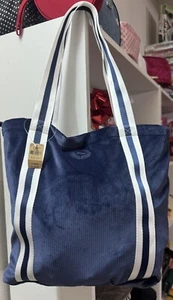Borsa A spalla Tessuto Blu Shopping PINK Victoria’s Secret - Foto 1 di 1