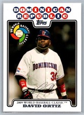 2008 Topps Updates & Highlights World Baseball Classic Preview David Ortiz