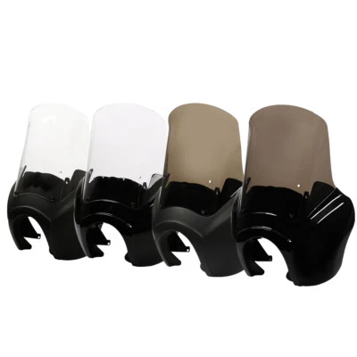 Carenado superior delantero con parabrisas de 15" para Harley Dyna Street Bob FXDB 2006-2017 Foto 1 de 4