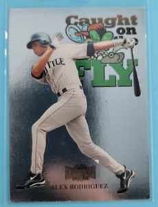 Tarjeta de béisbol MLB Fleer Metal 1999: #235 Alex Rodríguez atrapado sobre la marcha - Imagen 1 de 2
