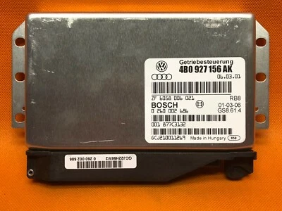PROGRAMADO 00 01 AUDI VW PASSAT A6 2.8 MÓDULO DE TRANSMISIÓN TCU TCM 4B0927156AK Foto 1 de 4