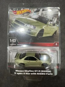 Hot Wheels 1/43 NISSAN Skyline GT-R BNR34 V spec II Nur with NISMO Parts - Picture 1 of 4