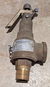 Knuckle Safety Relief Valve 6010FE01-LM Set 45 PSI Size 1 - Picture 1 of 3