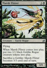 4 Marsh Flitter - LP - Lorwyn - mtg - x4 4x