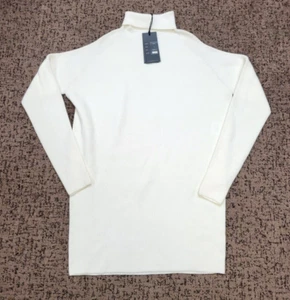 Neu 665 $ Annette Gortz Strick Rollkragen Pullover Damen SMALL S Knochen Elfenbein Wolle - Bild 1 von 5