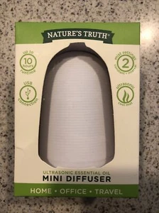 Natures Truth Ultrasonic Essential Oil Mini Diffuser (Home Office Travel) - Picture 1 of 8