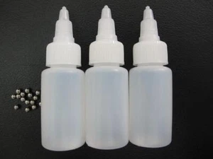 Paint Mixing / Empty Bottles (30ml x 3pcs) with Mixing Balls - Picture 1 of 1