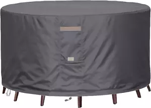 Heavy Duty Waterproof Patio Furniture Covers,Fade Resistant Round Outdoor Tab... - Picture 1 of 7