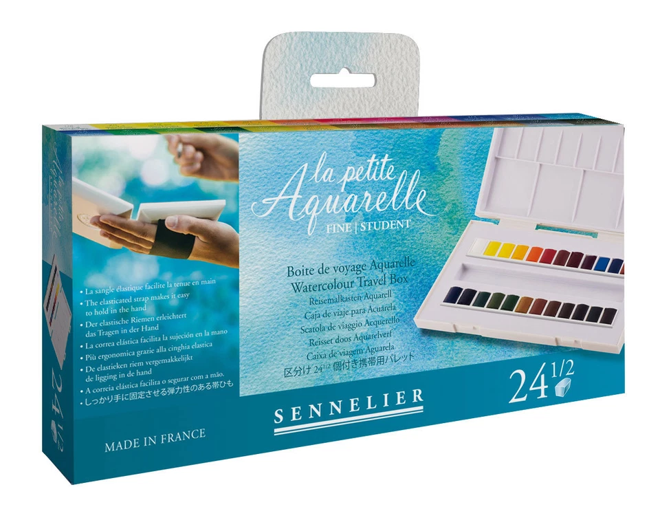 Sennelier La Petite Aquarelle 24 Half Pans - Image 1 of 1