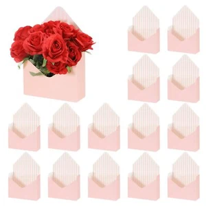 Florist Bouquet Envelope Box 20 Pack Flower Bouquet Package Gift Folding Pape... - Picture 1 of 7