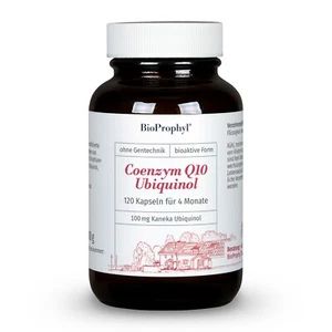 BioProphyl Coenzym Q10 Ubiquinol | 100 mg bioaktives Coenzym Q10 hochdosiert - Bild 1 von 4