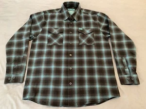 Dixxon Flannel "The Diamond" Long Sleeve Flannel Men's Large Perfect NWOT - Picture 1 of 6