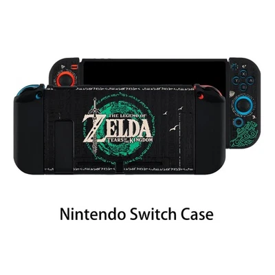 For Nintendo Switch OLED Zelda Accessories Case Cover Shell Joycon Controller - Image 1 of 4