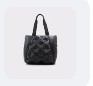 Aldo Puffcarry Black Women's Tote Bags One Size - Picture 1 of 2