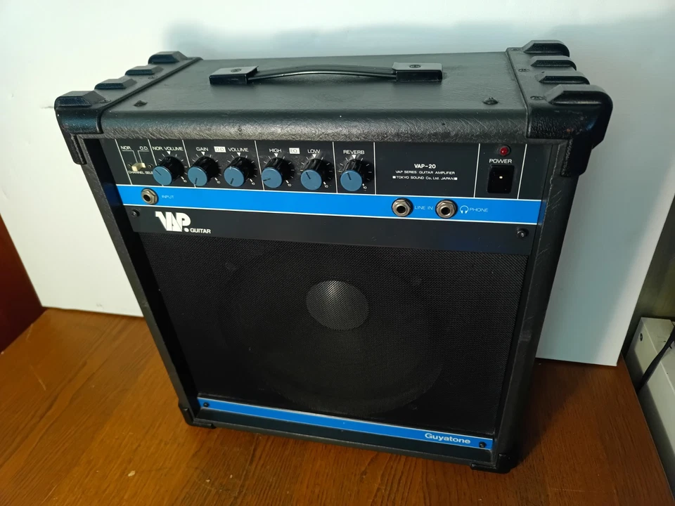 Vintage Guyatone VAP-20R Guitar Amp – Made in Japan –Spring Reverb & Overdrive  - Image 1 of 4