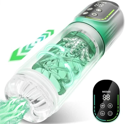 Masturbador masculino automático manos libres bolsillo coño mamada taza juguetes sexuales para hombre Foto 1 de 4