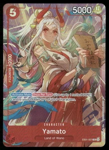 Yamato  - One Piece Promotion - Mint, Unplayed - EB01-007 - Picture 1 of 2