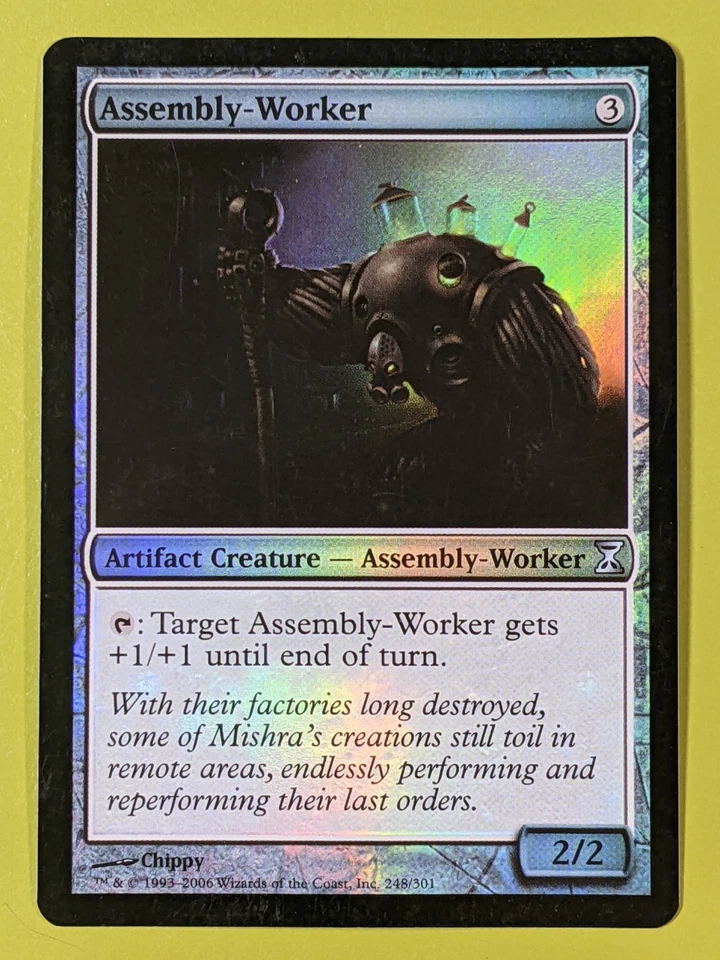 FOIL Assembly-Worker x1 Time Spiral 1x Magic the Gathering MTG - Image 1 of 1