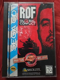 RDF Global Conflict Sega CD Complete